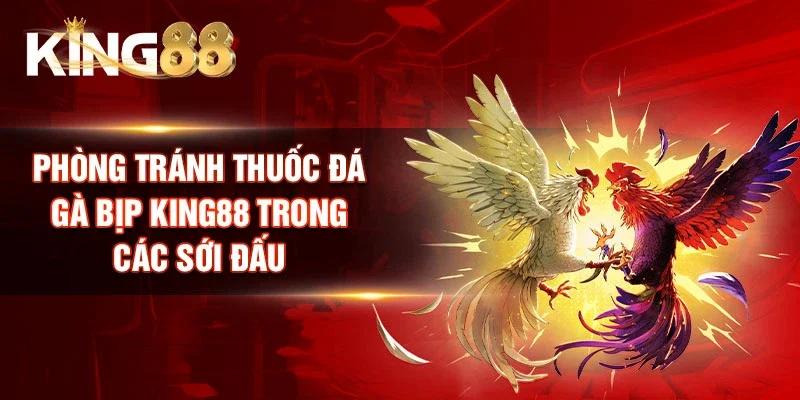 Phòng tránh Thuốc đá gà bịp King88 trong các sới đấu
